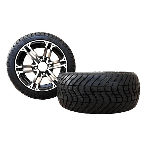 12" Alloy wheel with tire for Golf Cart 215/35-12