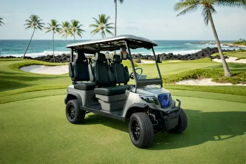 KleverDiamond-4L Solar — Ultra-Luxury AWD 4-Seat Electric Golf Cart with 280 W Solar Roof thumbnail 1