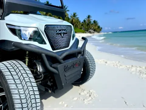 KleverDiamond-6L Solar - Ultra-Luxury Lifted 6-Seat Electric Golf Cart with 360 W Solar Roof thumbnail 18