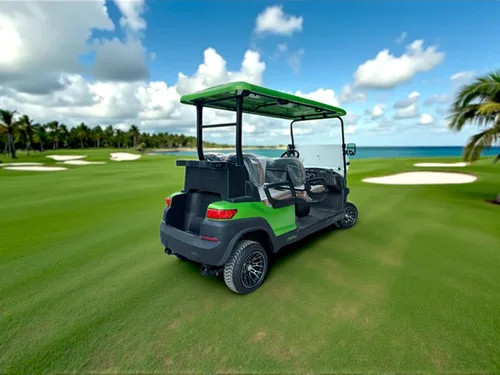 KleverEco-4L: Budget 4-Seat Electric Cart (LiFePO4, All-Forward)