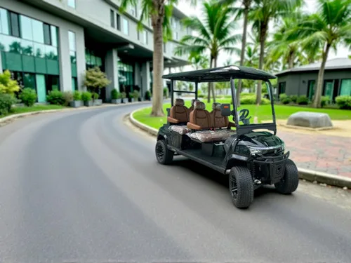 KleverEvo-4L: All-Forward 4-Seat Electric Cart (LiFePO4, Lifted)