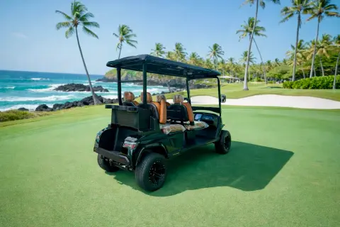 KleverEvo-4L: All-Forward 4-Seat Electric Cart (LiFePO4, Lifted) thumbnail 3