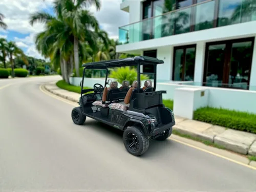 KleverEvo-4L: All-Forward 4-Seat Electric Cart (LiFePO4, Lifted)