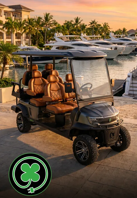 KleverEvo-6: Lifted Electric Golf Cart with Lithium Battery