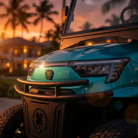 KleverEvo-6: Lifted Electric Golf Cart with Lithium Battery thumbnail 2