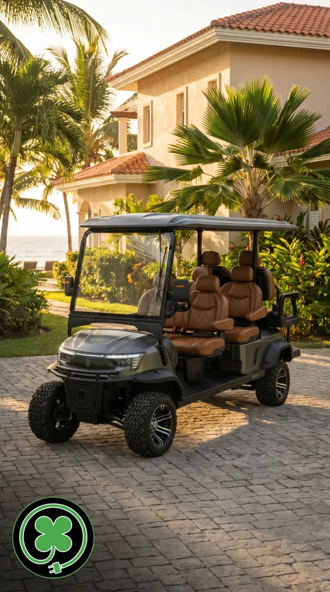 KleverEvo-6: Lifted Electric Golf Cart with Lithium Battery thumbnail 6