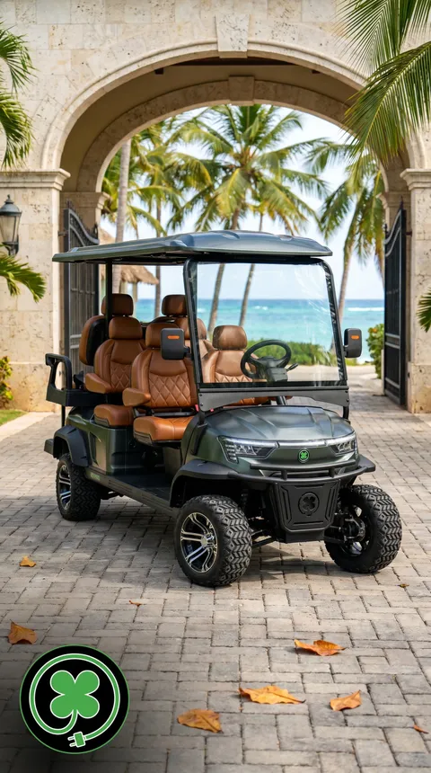 KleverEvo-6: Lifted Electric Golf Cart with Lithium Battery thumbnail 8