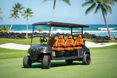 KleverEvo-6L: Lifted 6-Seat Electric Cart (LiFePO4, Power Steering) thumbnail 5