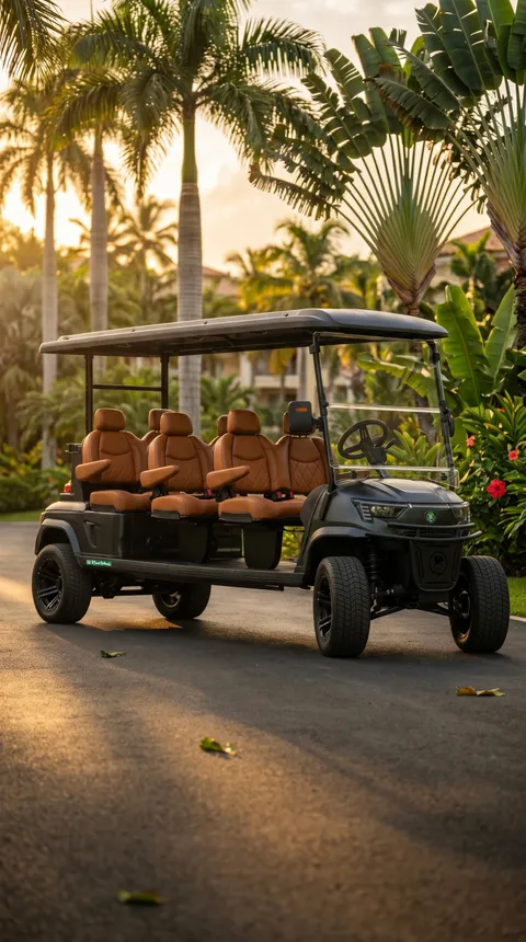 KleverEvo-6L: Lifted 6-Seat Electric Cart (LiFePO4, Power Steering) thumbnail 9