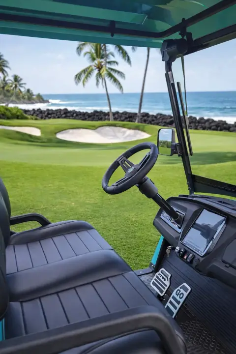 KleverOro-4 Lithium Battery Lifted Electric Golf Cart thumbnail 3